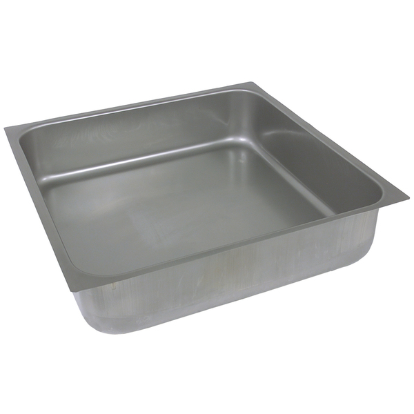 Bk Resources Stainless Steel Drawer Pan, NSF Certified 20"W x 20"D x 5"H BKDWR-2020